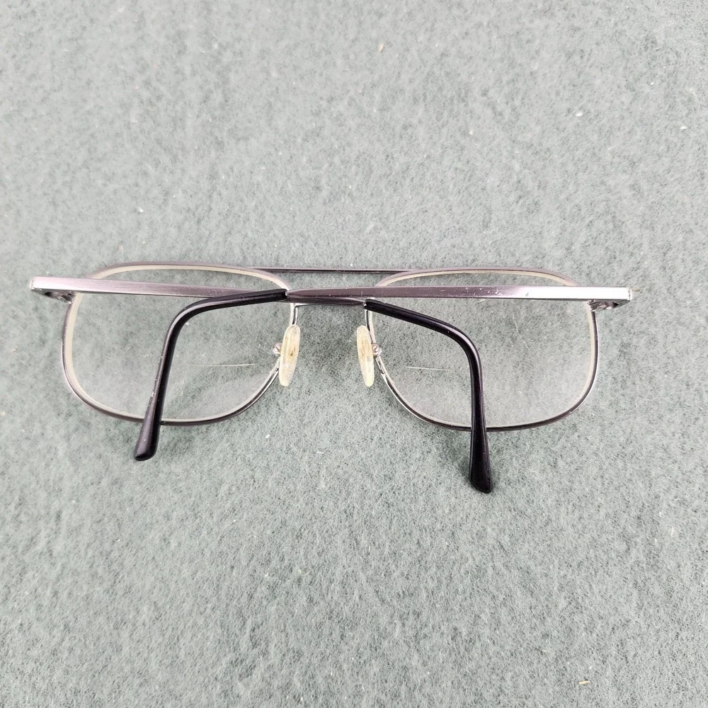 Vintage Marchon Aviator Eyeglasses‎ Silver Color Frames